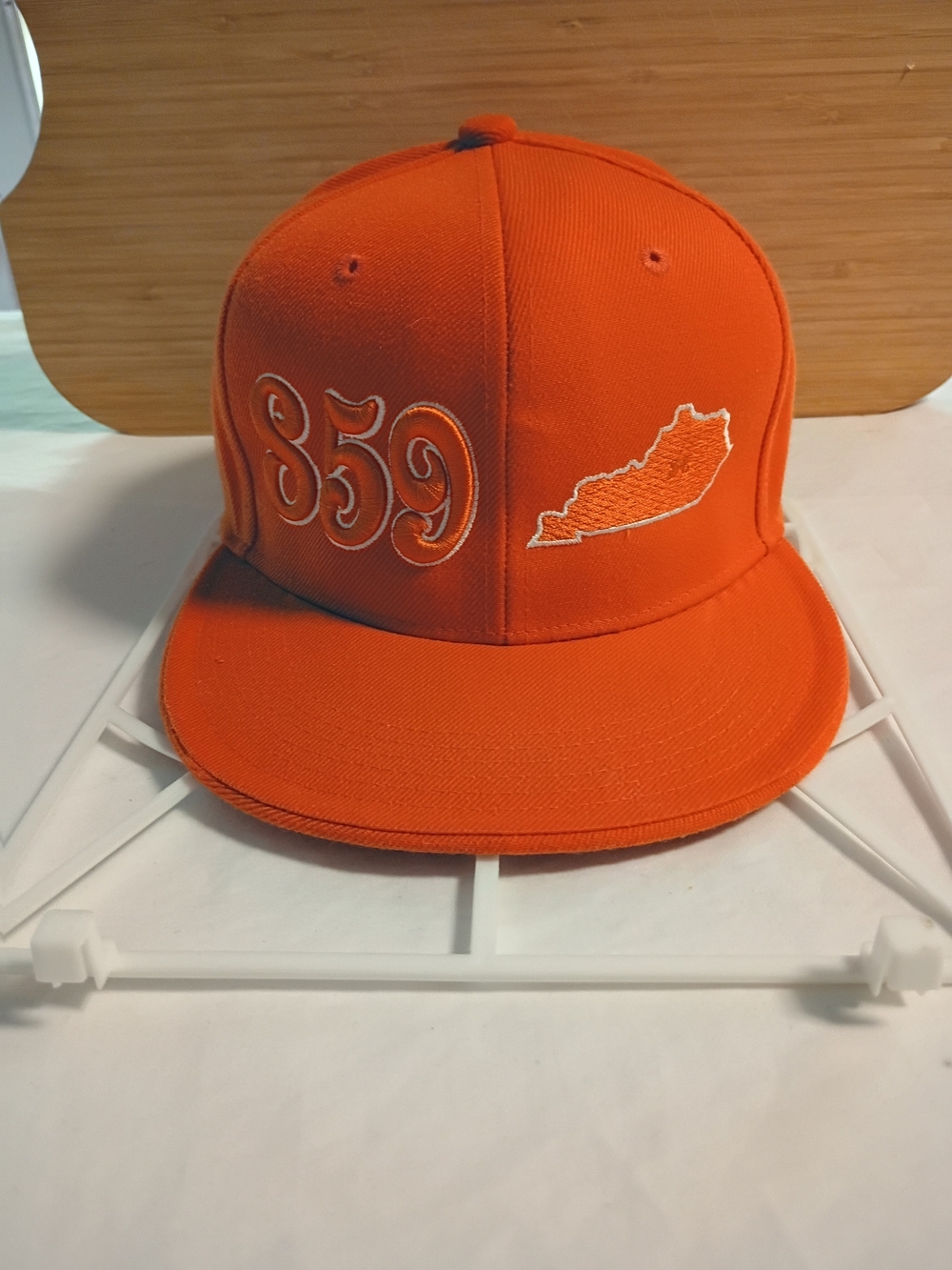 Kentucky Orange 859 Embroidered Snapback Hat